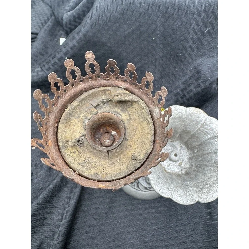 Unique Vintage Duel Candle Holder